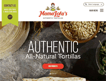 Tablet Screenshot of mamalola.com